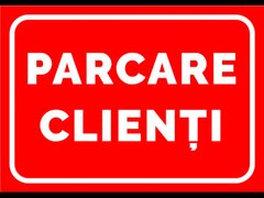 indicator rosu parcare clienti